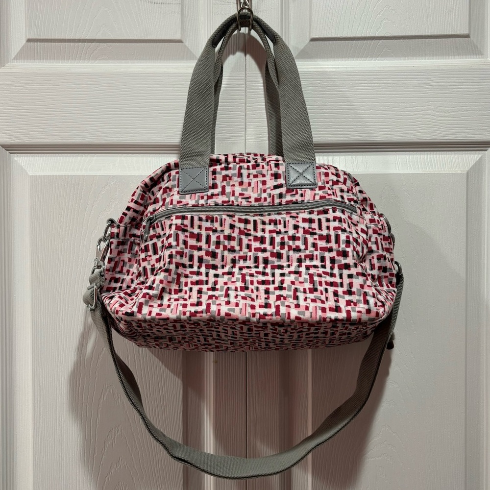 KIPLING Defea HB3510 Large Shoulder / Crossbody Handbag in Glamorous Tiles Print - Picture 4 of 11